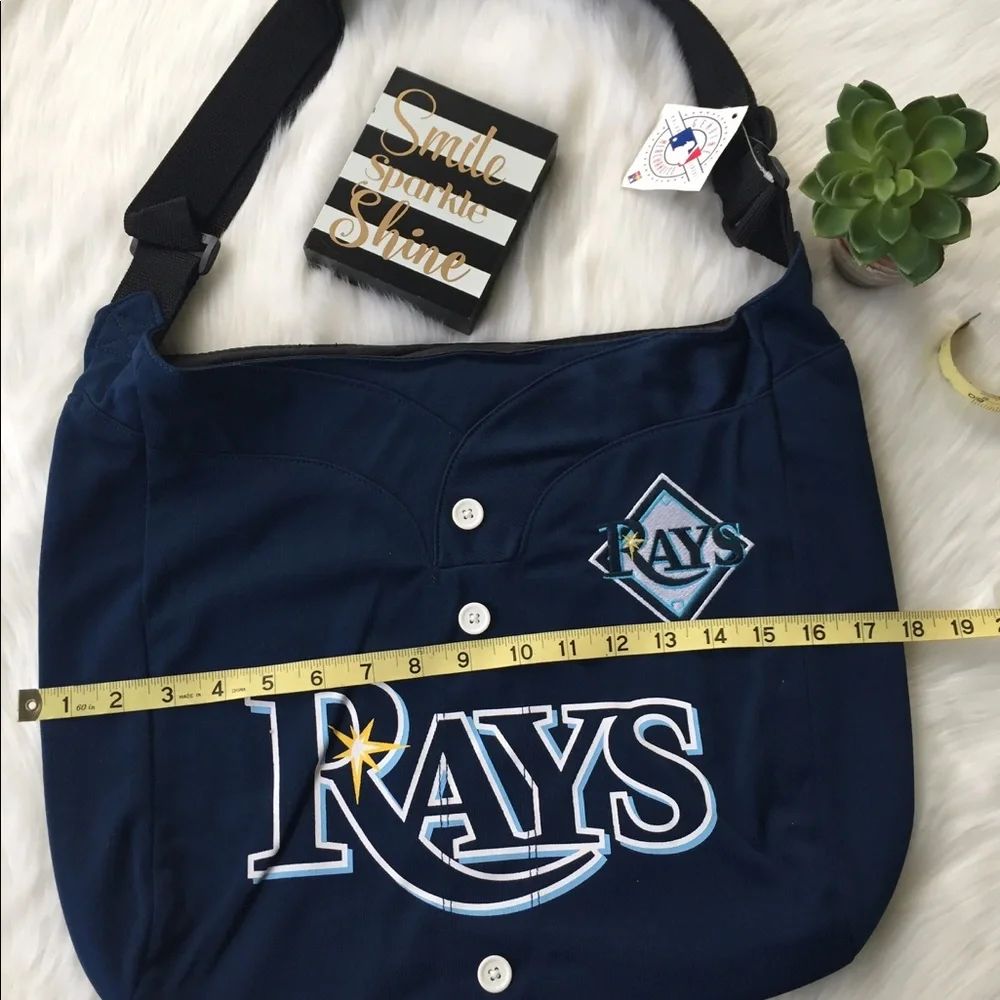 NWT Tampa Bay Rays Jersey Purse